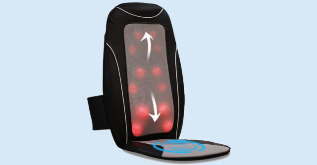 Full Kneading Pain Relief Back Massager Chair